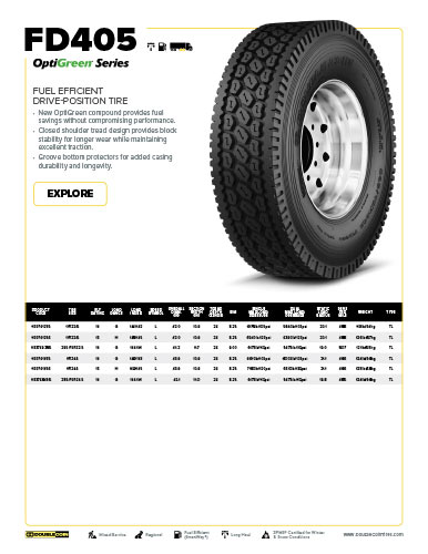 FD405 Specification Sheet