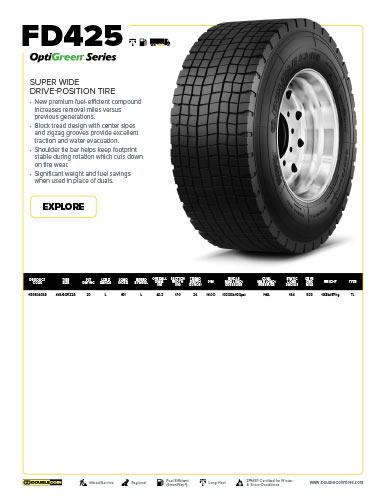 FD425 Specification Sheet