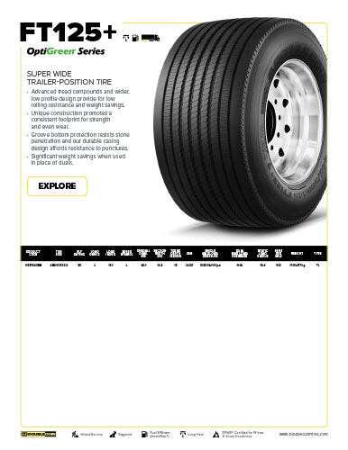 FT125+ Specification Sheet