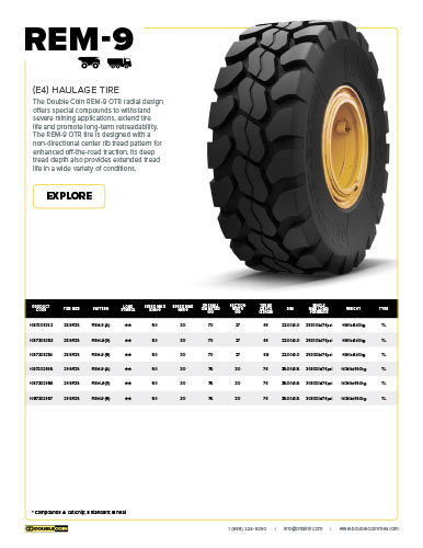 REM9 Specification Sheet