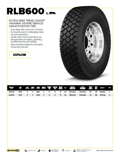 RLB600 Specification Sheet