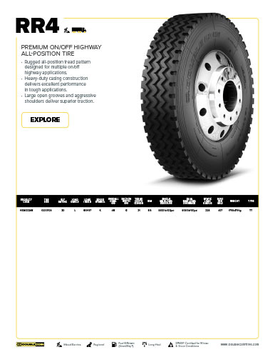 RR4 Specification Sheet