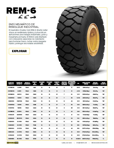 REM6 Specification Sheet