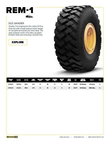 REM1 Specification Sheet