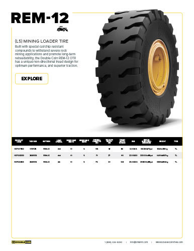 REM12 Specification Sheet