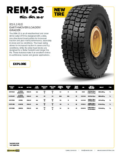 REM2S Specification Sheet